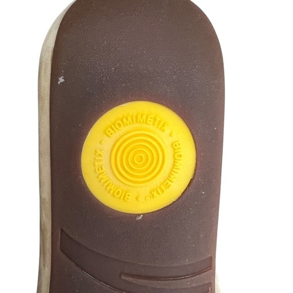 Flipflop Slip On Loafers Comfort Shoes Red Tan Suede US 9 - Picture 5 of 8